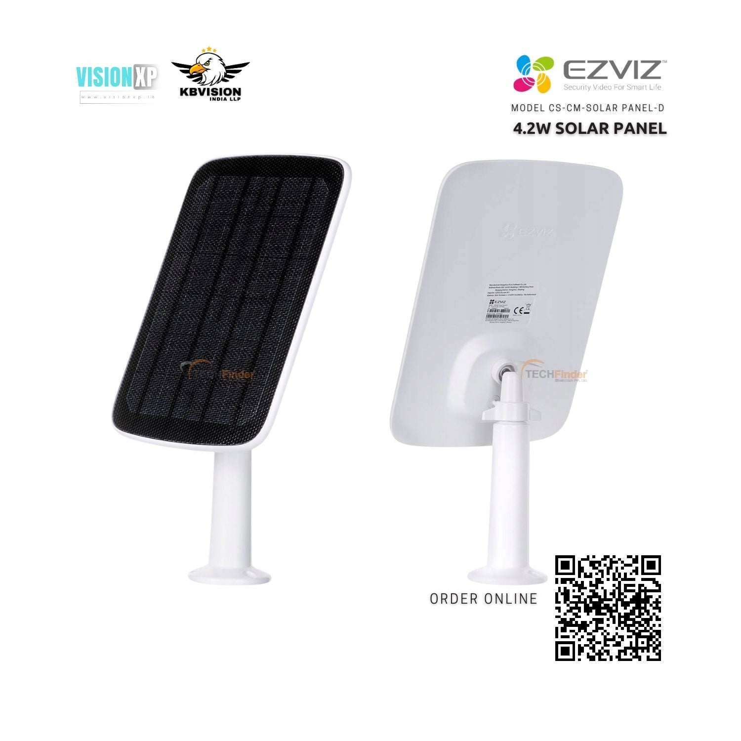 EZVIZ 4.2W CS-CMT-SOLAR PANEL-D EZVIZ 4.2W CS-CMT-SOLAR PANEL-D